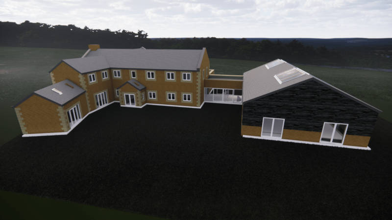 Bent Farm Architectural Model