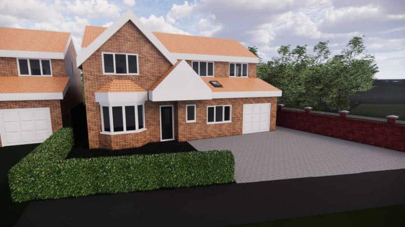 Residential Extension Entrance