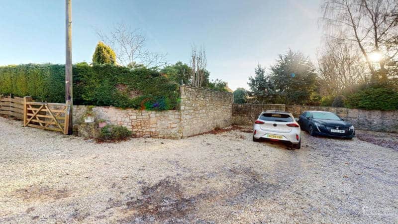 double garage within a listed feature double garage within a listed feature