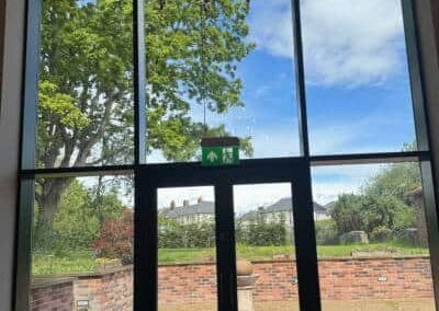 Funeral Home Window