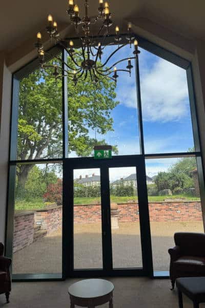 Funeral Home Window