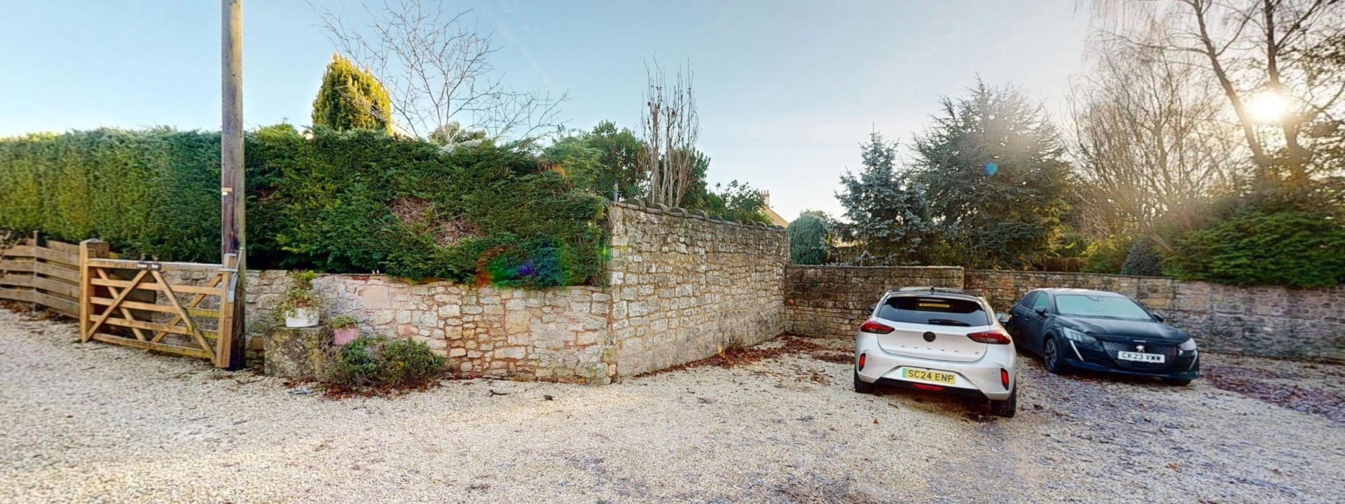 planning permission for a double garage within the setting of a listed feature Planning Permission for A Double Garage Within the Setting of A Listed Feature