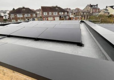 Solar Panels Rebuild Construction